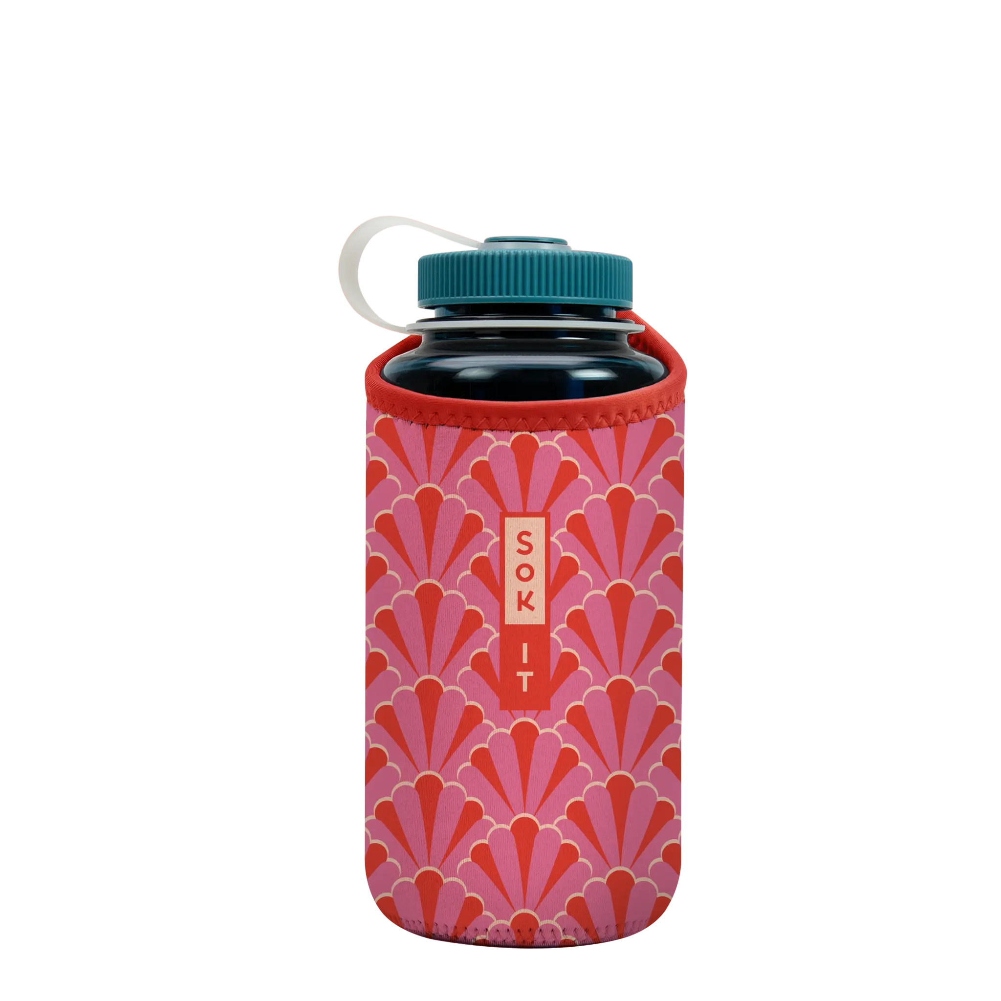 Sok-It BotlSok for Nalgene Style Bottles - Pink Gatsby   BotlSok-Evergreen