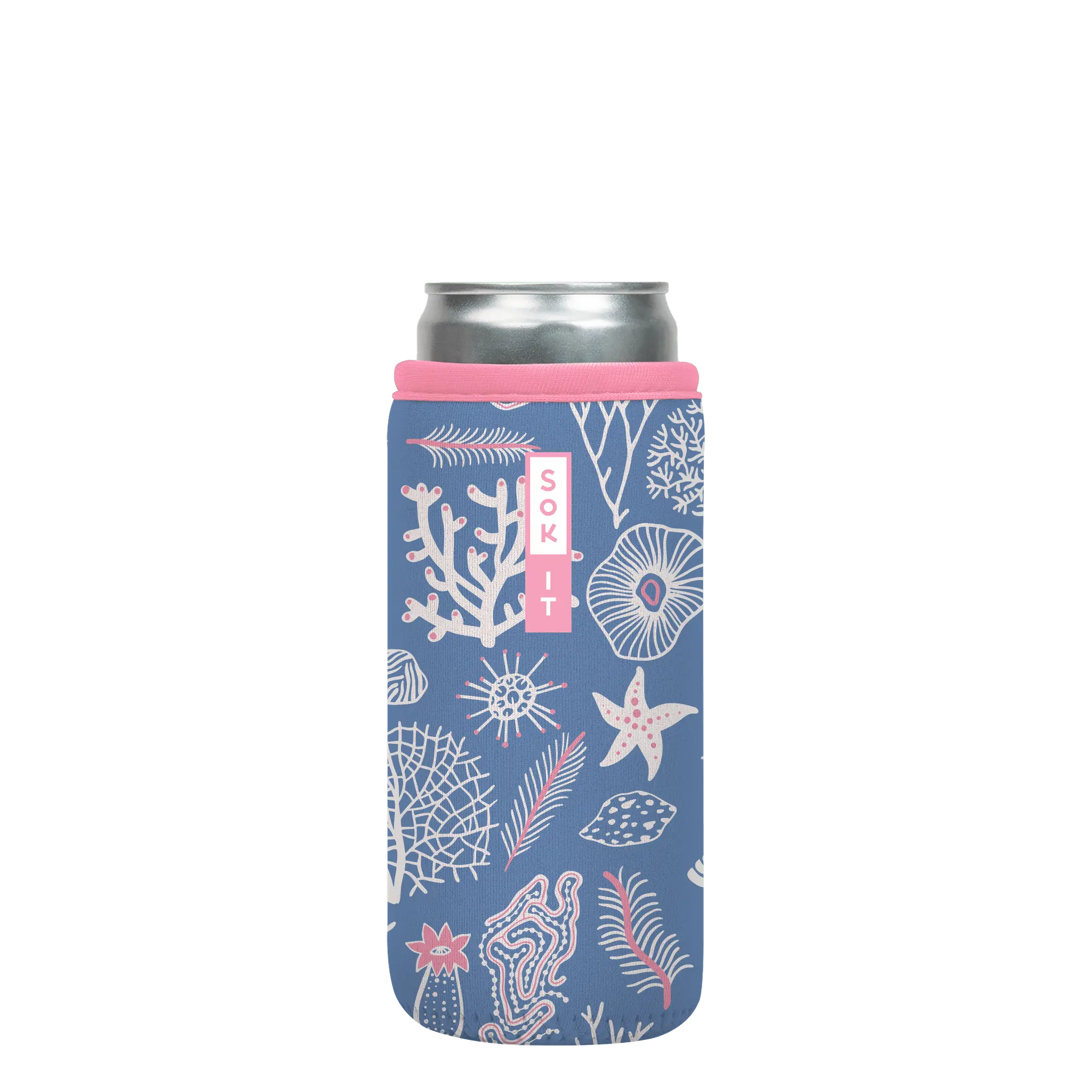 Sok-It CanSok - Coral Exploring 12oz-Slim-Can 12.99 CanSok-Sealife