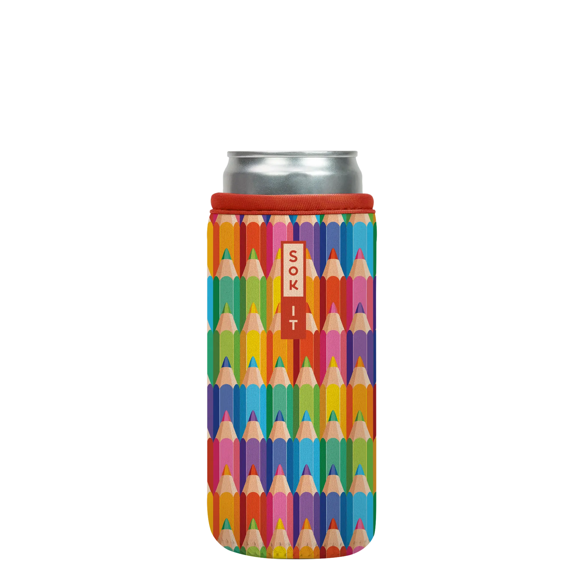 Sok-It CanSok - Work of Art 12oz Slim Can 13.99 CanSok-Evergreen