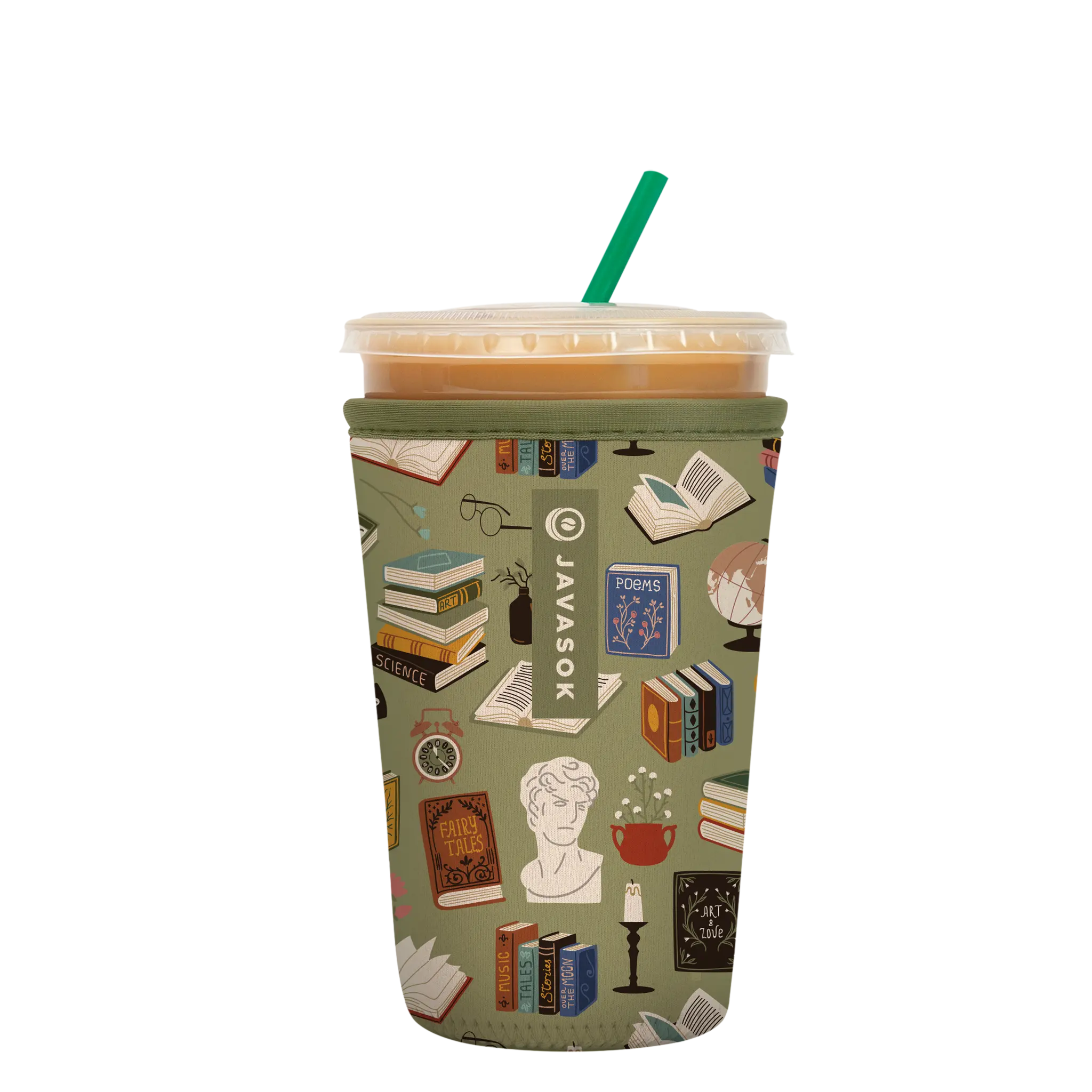 Sok-It JavaSok - Book Club Medium 22-28oz 16.99 JavaSok-Evergreen