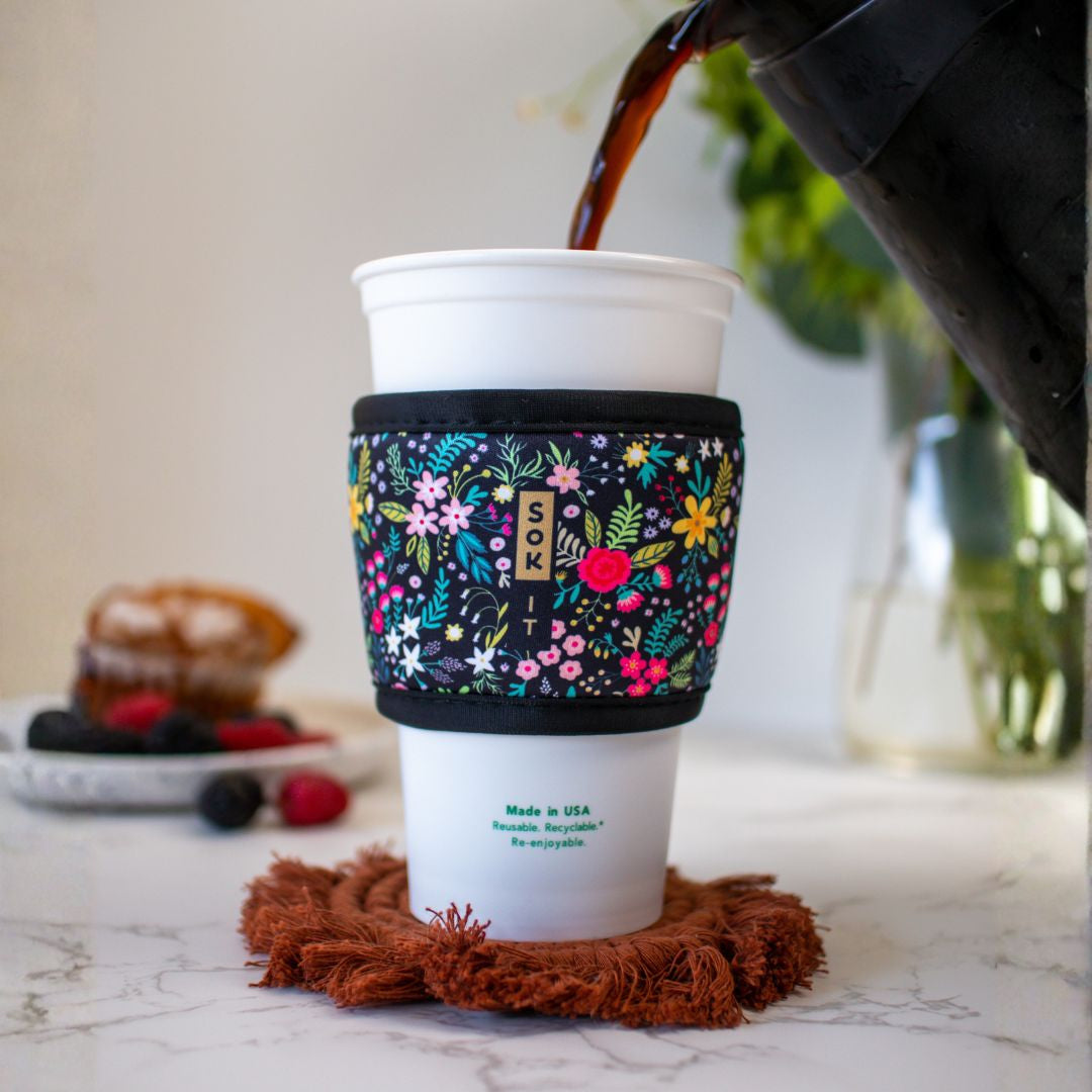 Reusable Coffee Cup Sleeves for Hot Drinks (HotSok) – Sok-It