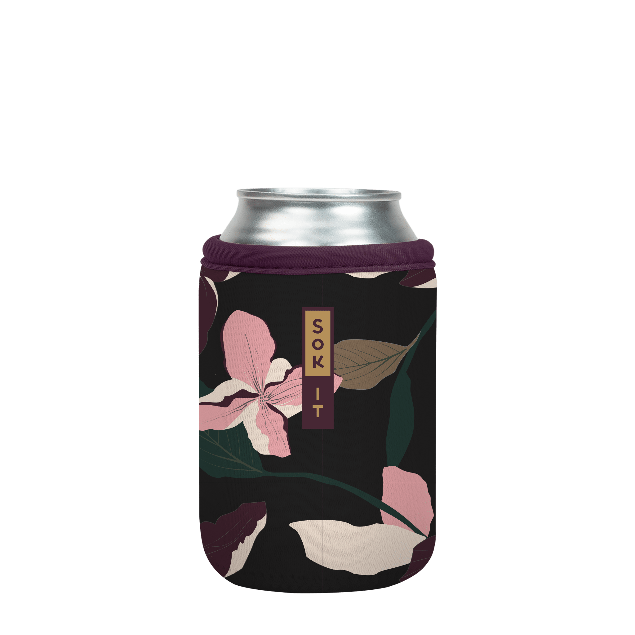 CanSok Modern Floral 12oz Can