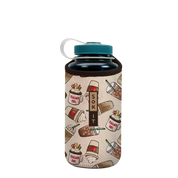 Sok-It BotlSok For Nalgene Style Bottles - Teacher's Favorite   BotlSok-Evergreen