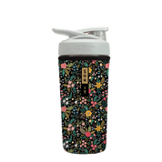 Sok-It BotlSok for Blender Style Bottle - Black English Garden Picnic 28oz 14.99 BotlSok-FW Floral