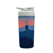Sok-It BotlSok for Blender Style Bottle - Blue Ridge 28oz-Blender-Bottle 14.99 BotlSok-Evergreen