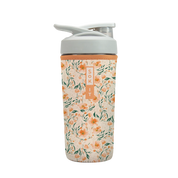 Sok-It BotlSok for Blender Style Bottle - Blush Blossoms 28oz-Blender-Bottle 14.99 BotlSok-Evergreen