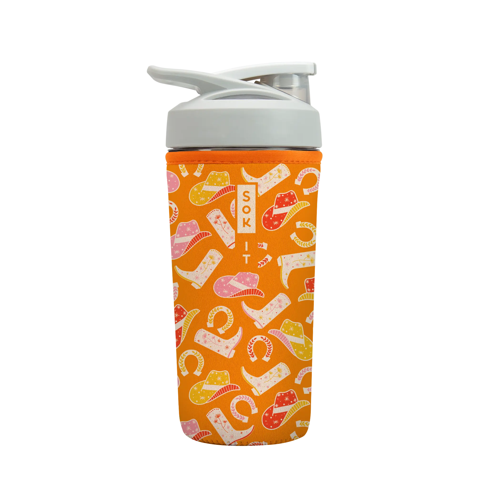 Sok-It BotlSok for Blender Style Bottle - Cowgirl Couture 28oz-Blender-Bottle 14.99 BotlSok-Evergreen