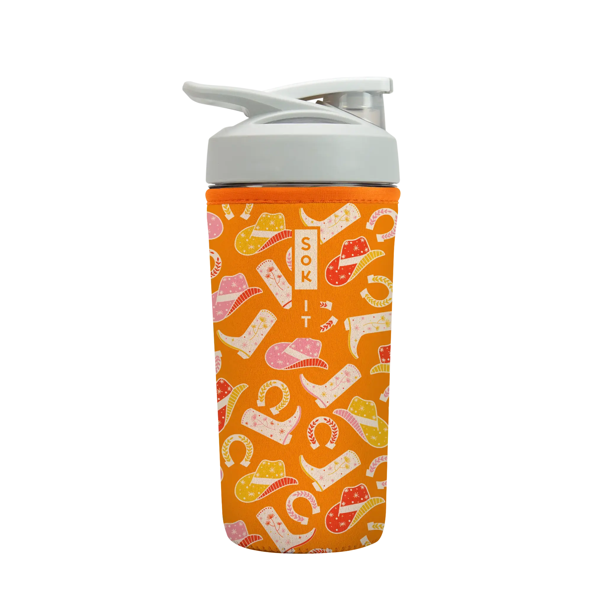 Sok-It BotlSok for Blender Style Bottle - Cowgirl Couture 28oz-Blender-Bottle 14.99 BotlSok-Evergreen