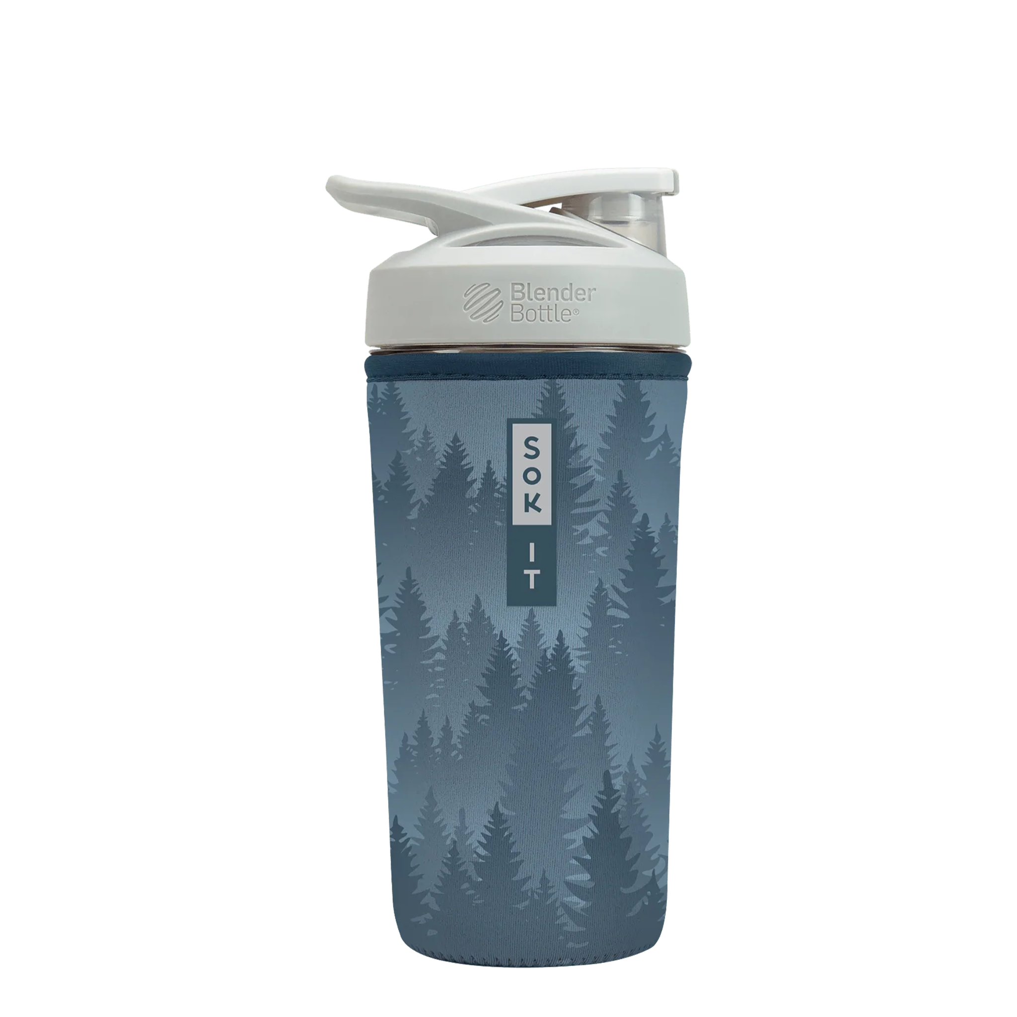 Sok-It BotlSok for Blender Style Bottle - Foggy Woods 28oz 14.99 BotlSok-Outdoor