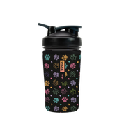 Sok-It BotlSok for Blender Style Bottle - Furry Footprints 24oz-Blender-Bottle 13.99 BotlSok-Evergreen