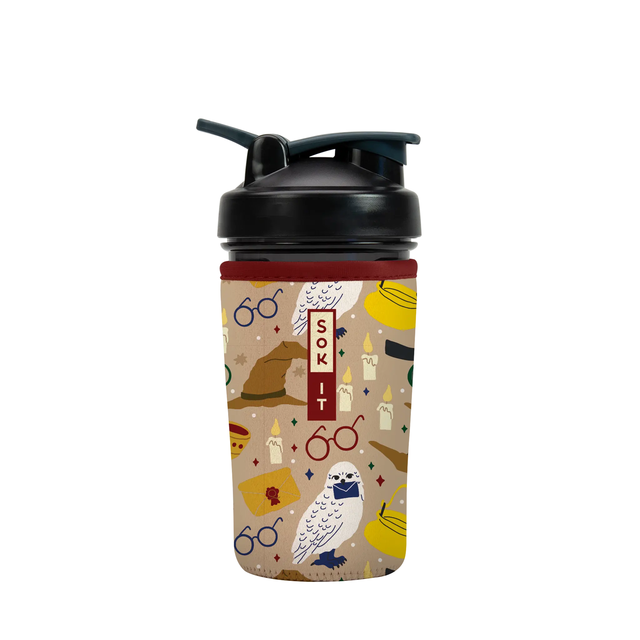 Sok-It BotlSok for Blender Style Bottle - Horcrux 24oz-Blender-Bottle 12.99 BotlSok-Fall Holiday