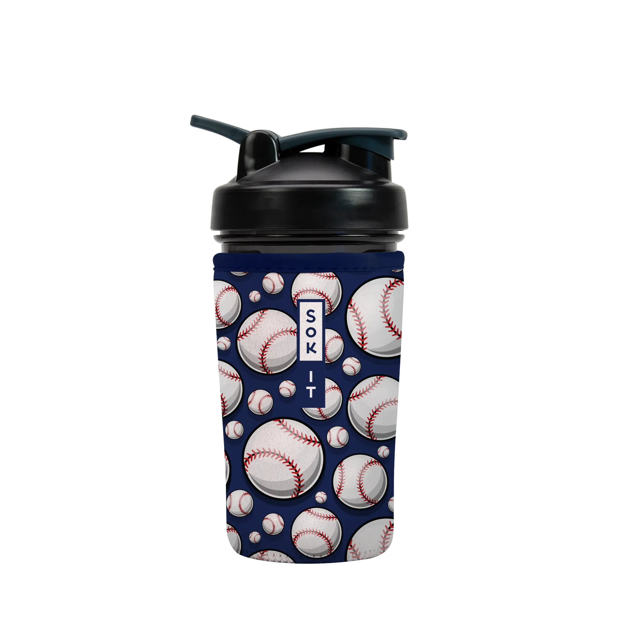 Sok-It BotlSok for Blender Style Bottle - Play Ball 24oz-Blender-Bottle 13.99 BotlSok-Summer Holiday