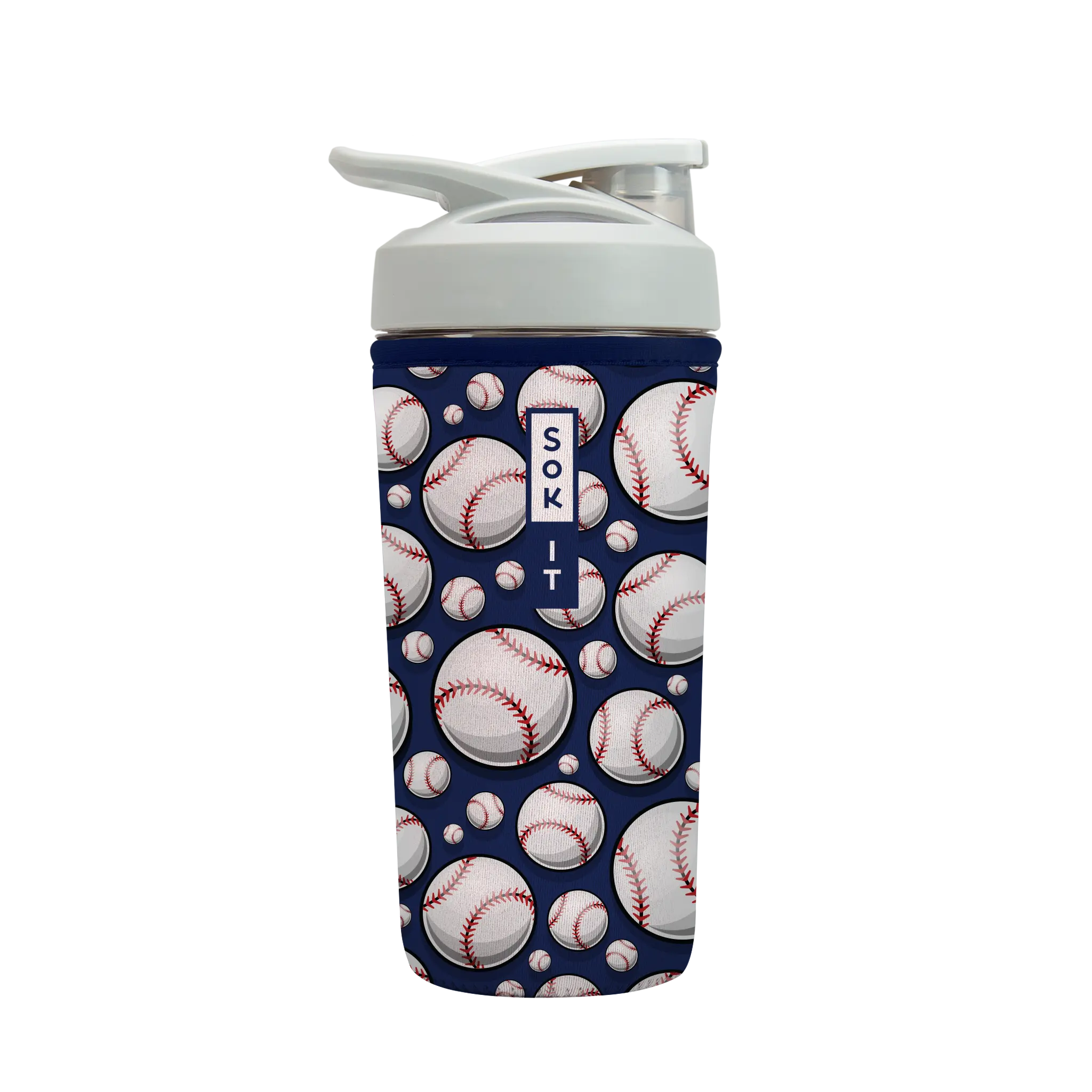Sok-It BotlSok for Blender Style Bottle - Play Ball 28oz-Blender-Bottle 15.99 BotlSok-Summer Holiday