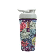 Sok-It BotlSok for Blender Style Bottle - Succulents 28oz 14.99 BotlSok-SS Floral