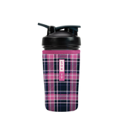 BotlSok for Blender Style Bottles - Berry Plaid