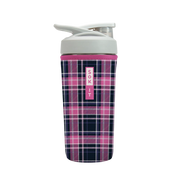 Sok-It BotlSok for Blender Style Bottles - Berry Plaid  