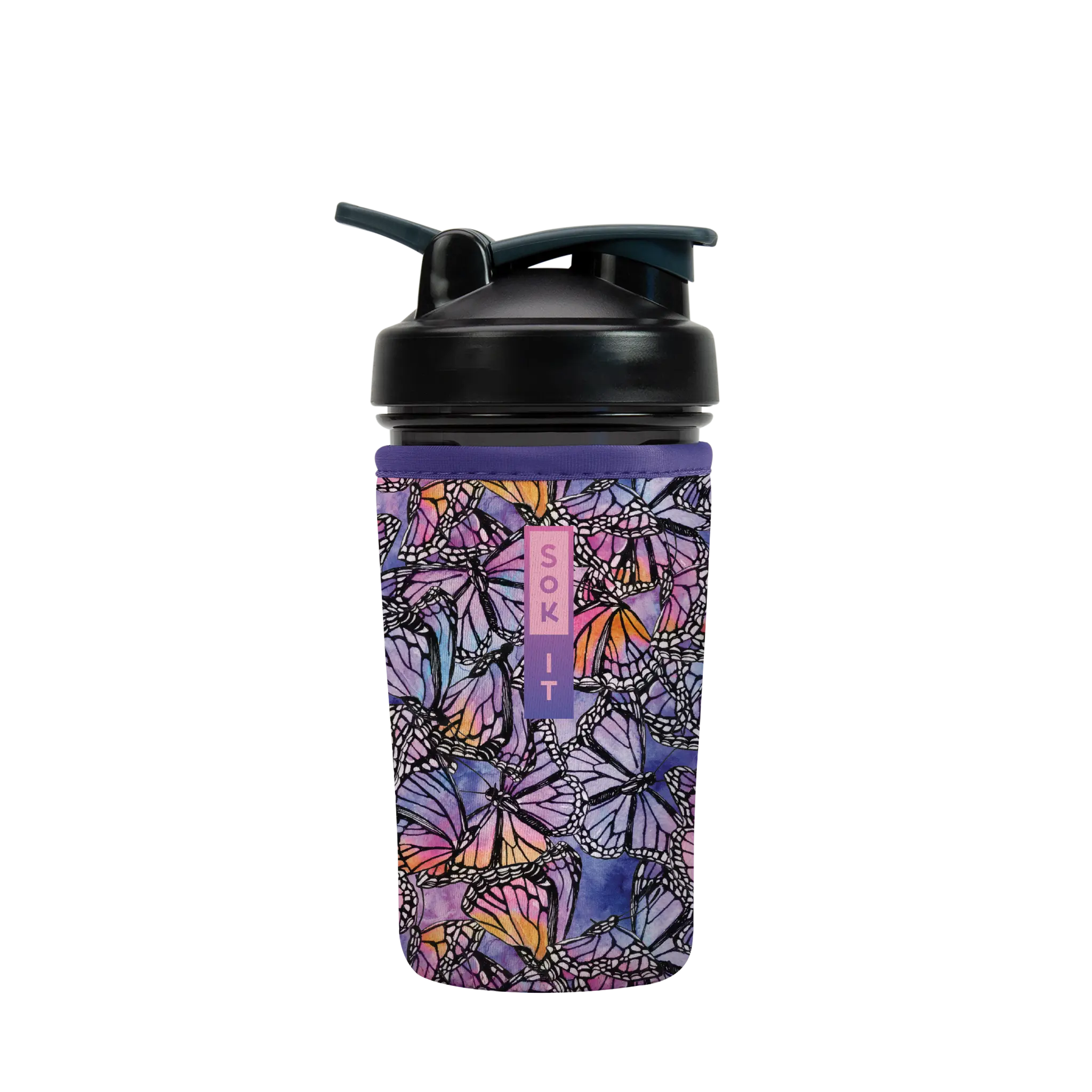 Sok-It BotlSok for Blender Style Bottles - Butterfly Galaxy  