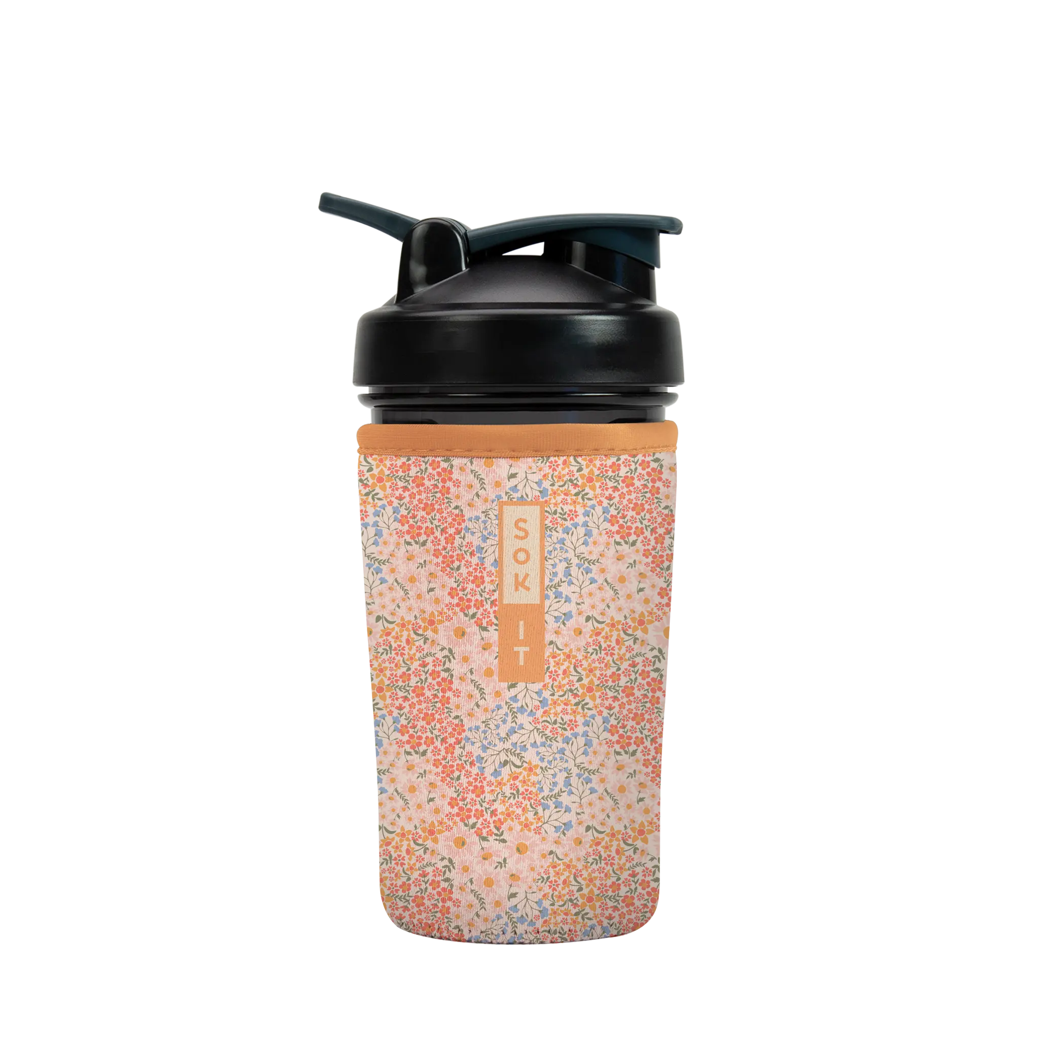Sok-It BotlSok for Blender Style Bottles - Dainty Florals  