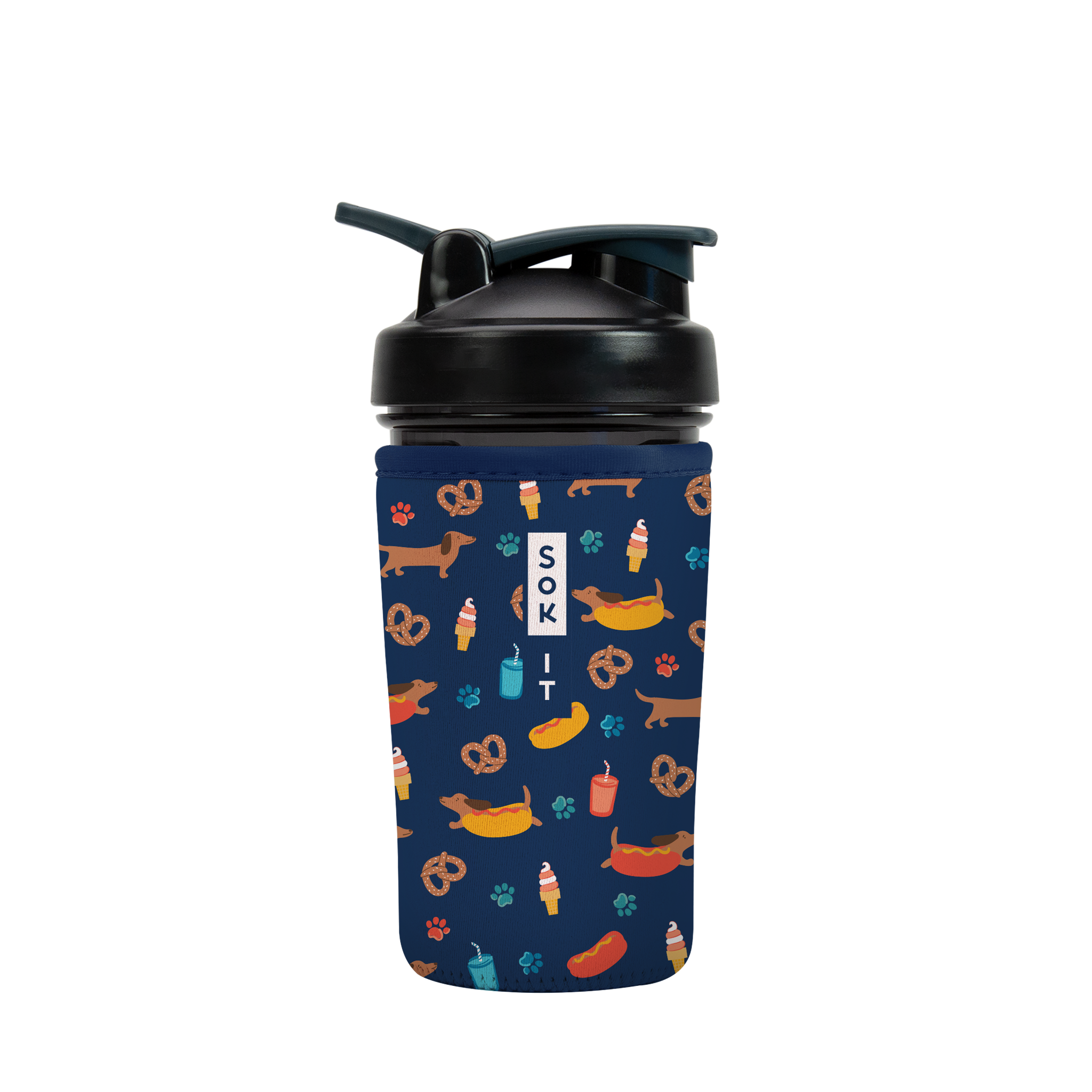 BotlSok for Blender Style Bottles - Hot Dawgs