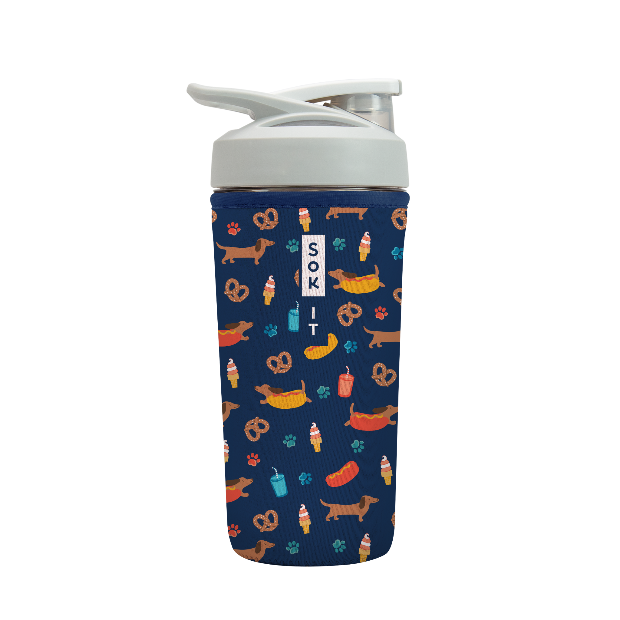 BotlSok for Blender Style Bottles - Hot Dawgs