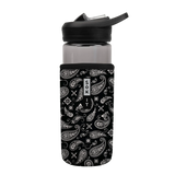 BotlSok for Water Bottles - Black Bandana