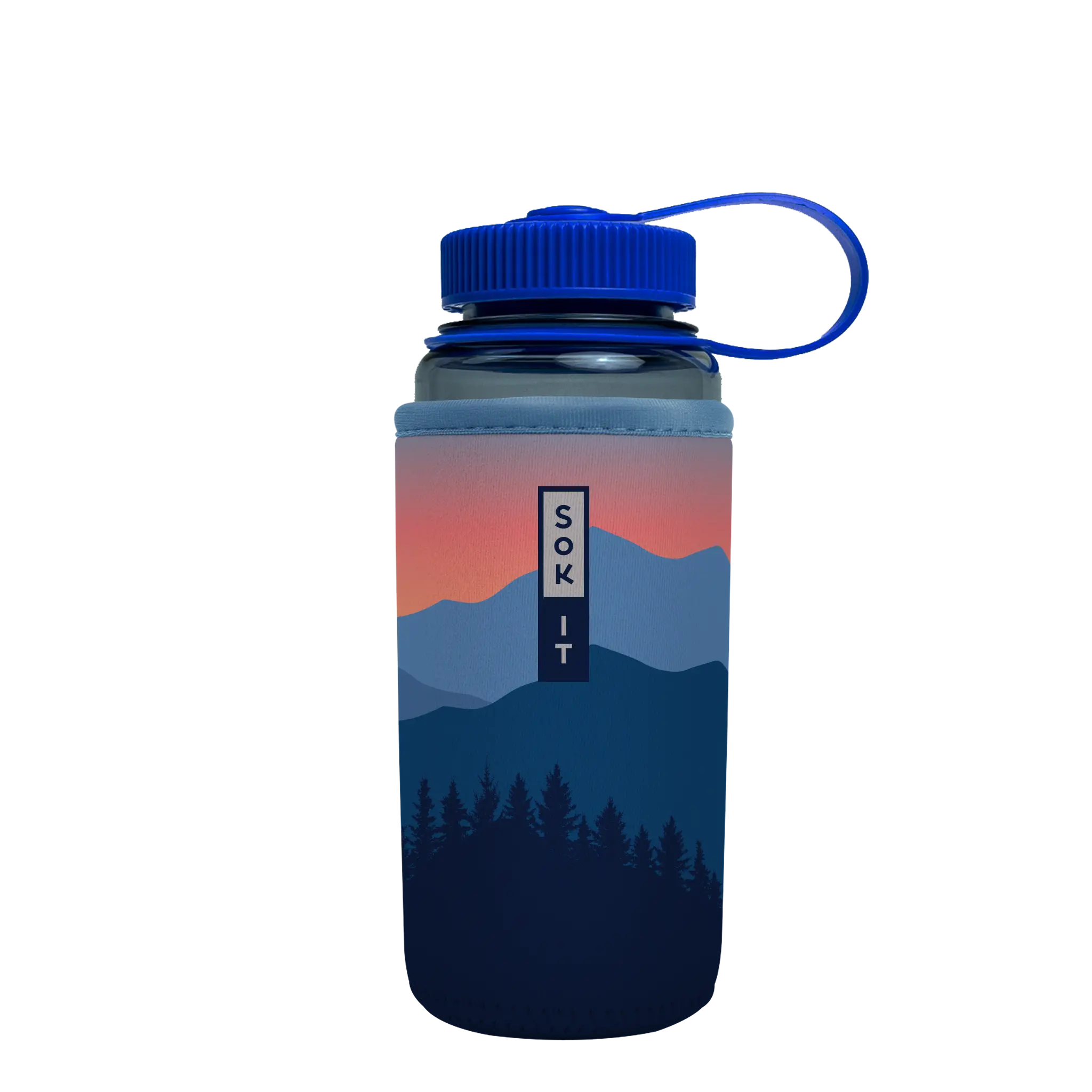 Sok-It BotlSok for CamelBak Style Bottles - Blue Ridge 16oz-CamelBak-Style-Bottle 11.99 BotlSok-Evergreen