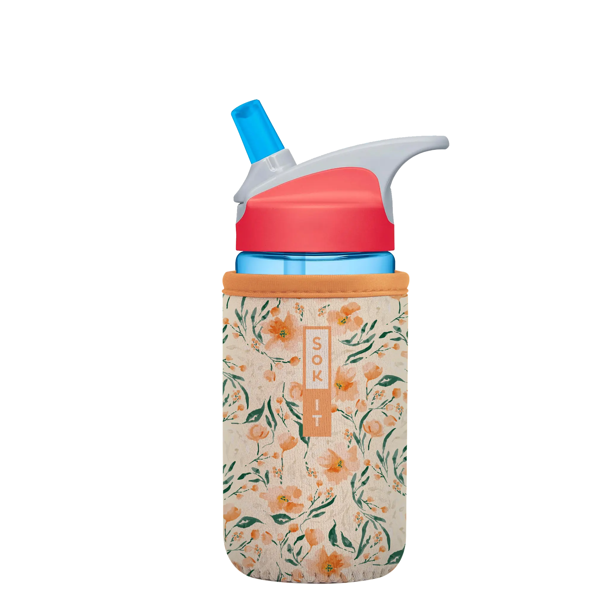Sok-It BotlSok for CamelBak Style Bottles - Blush Blossoms 12oz-CamelBak-Style-Bottle 9.99 BotlSok-Evergreen
