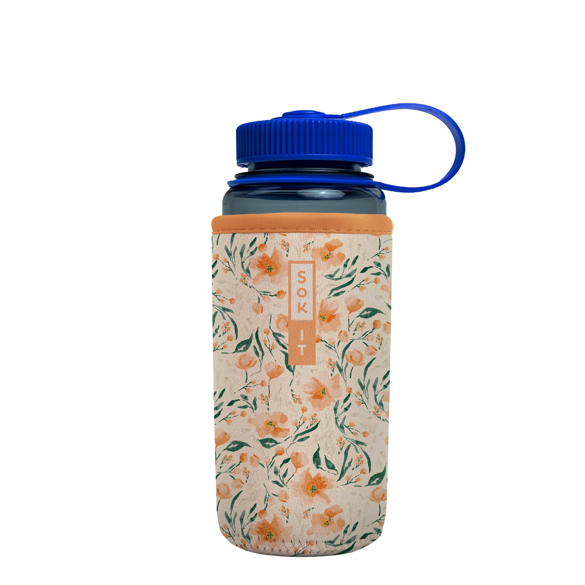 Sok-It BotlSok for CamelBak Style Bottles - Blush Blossoms 16oz-CamelBak-Style-Bottle 11.99 BotlSok-Evergreen