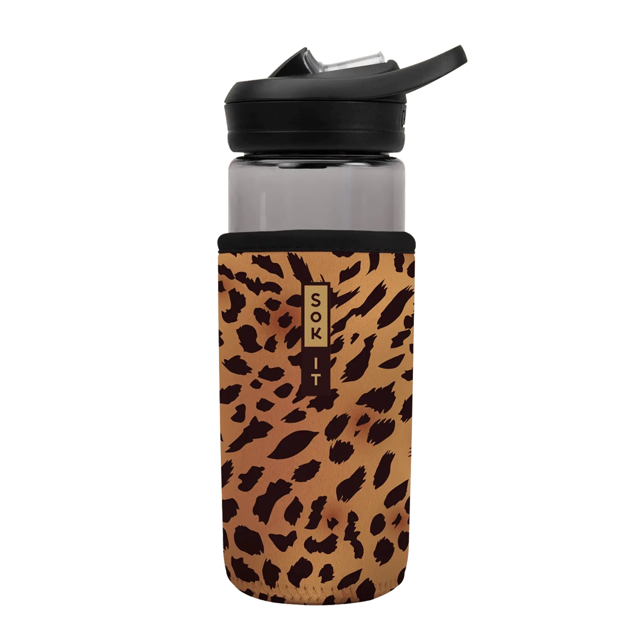 Sok-It BotlSok for CamelBak Style Bottles - Classic Leopard 16oz 11.99 BotlSok-Animal Prints