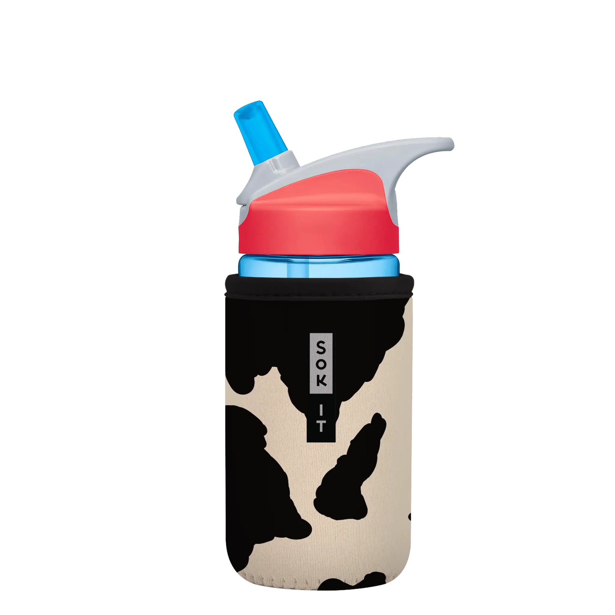 Sok-It BotlSok for CamelBak Style Bottles - Cow Print 12oz 9.99 BotlSok-Animal Prints