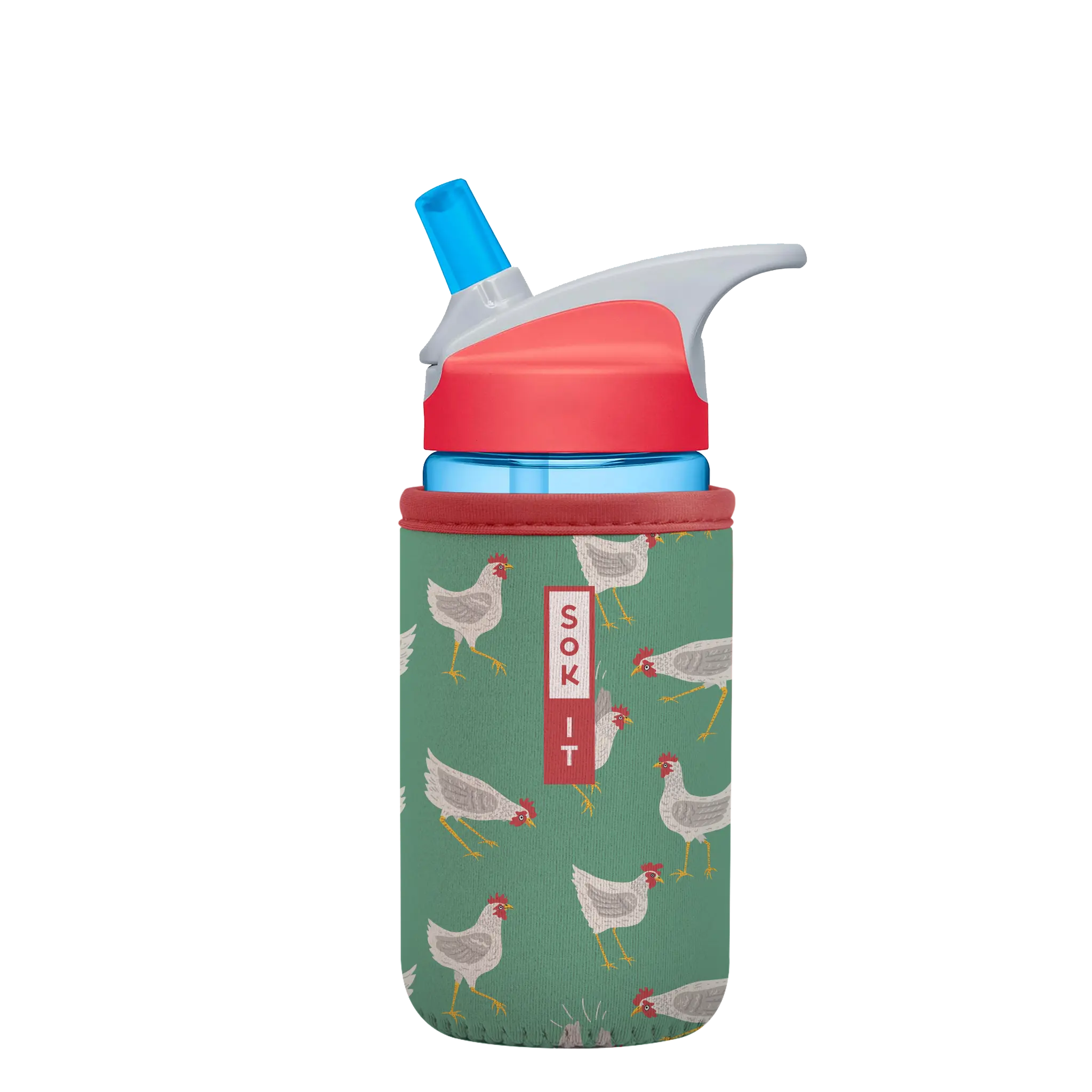 Sok-It BotlSok for CamelBak Style Bottles - Flew The Coop 12oz-CamelBak-Style-Bottle 9.99 BotlSok-Spring Holiday