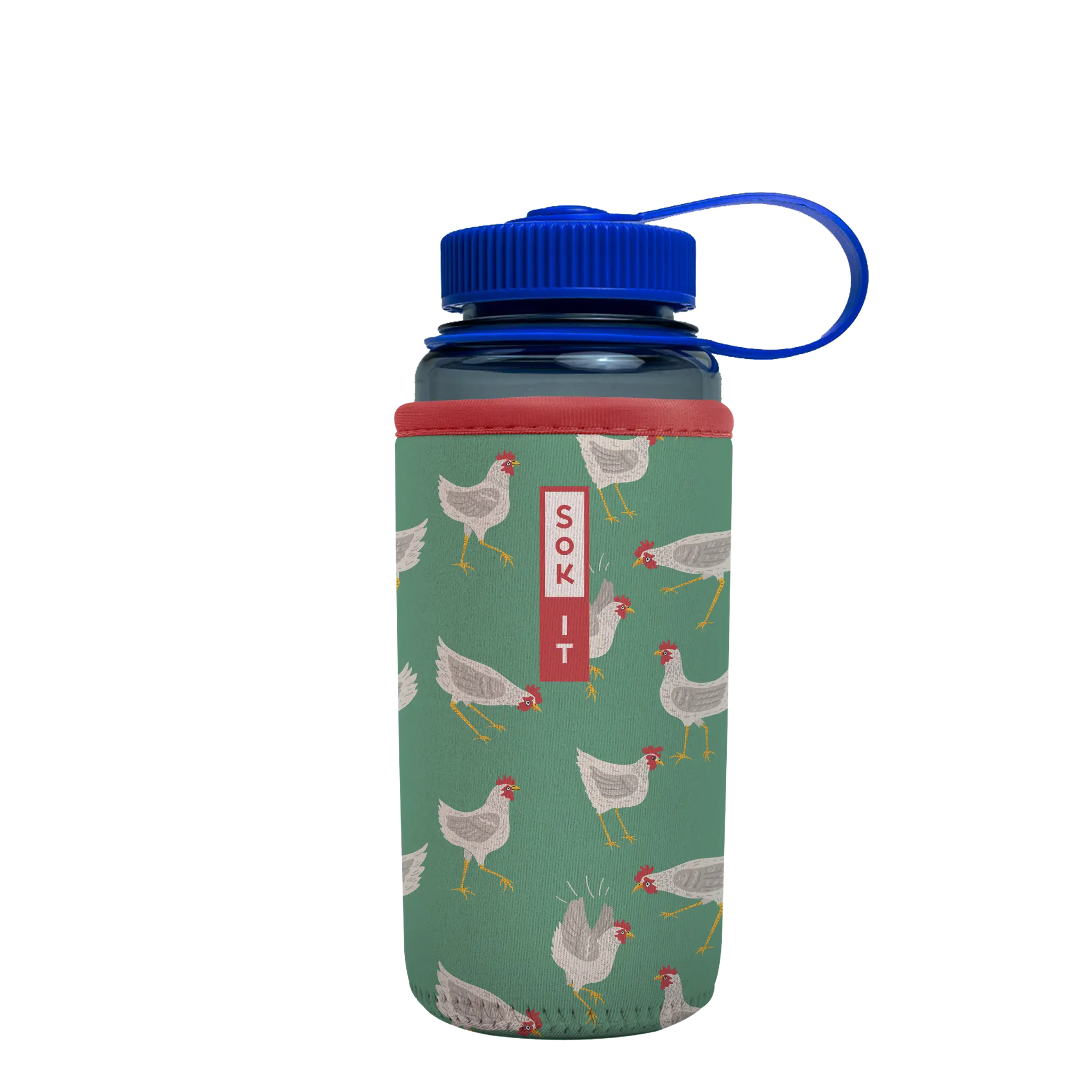 Sok-It BotlSok for CamelBak Style Bottles - Flew The Coop 16oz-CamelBak-Style-Bottle 11.99 BotlSok-Spring Holiday