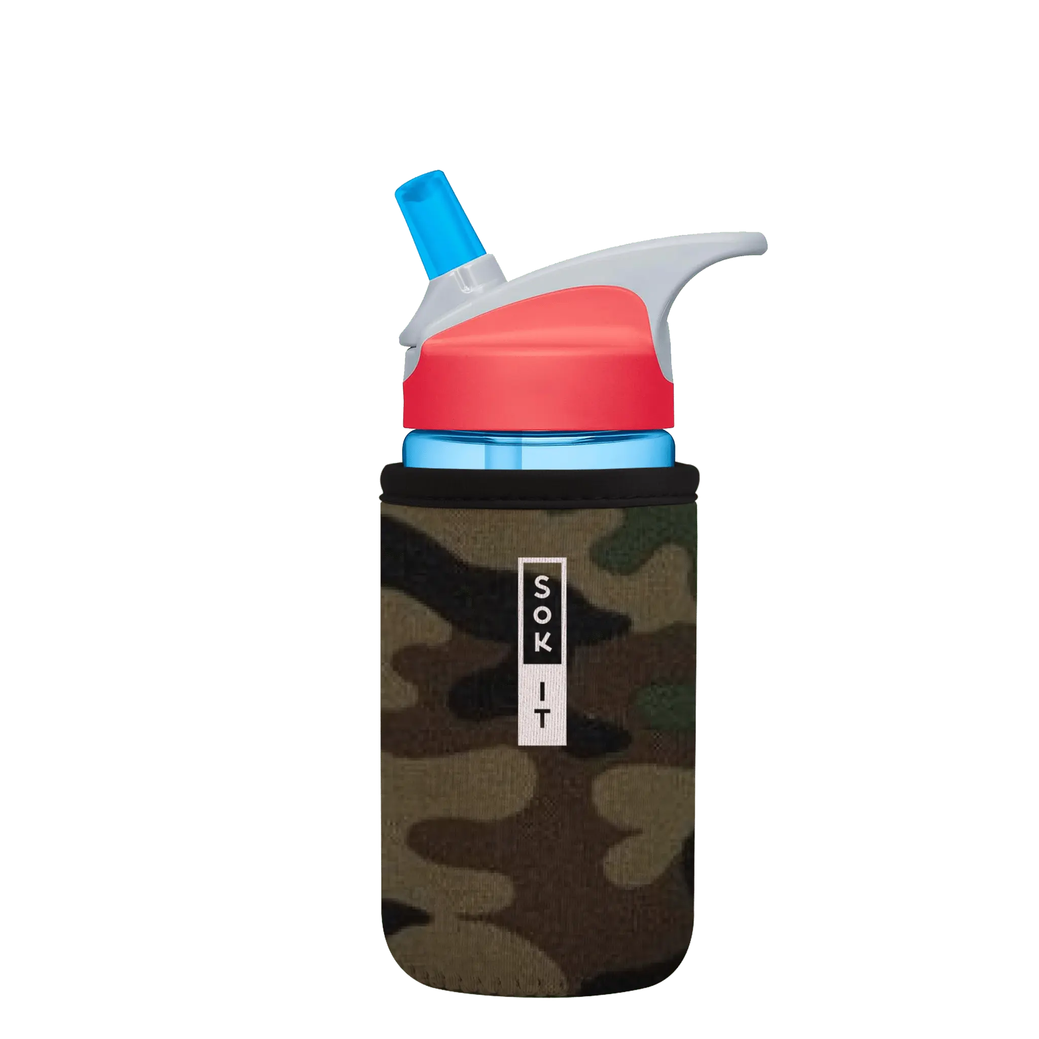 Sok-It BotlSok for CamelBak Style Bottles - Green Camo 12oz 9.99 BotlSok-Camo