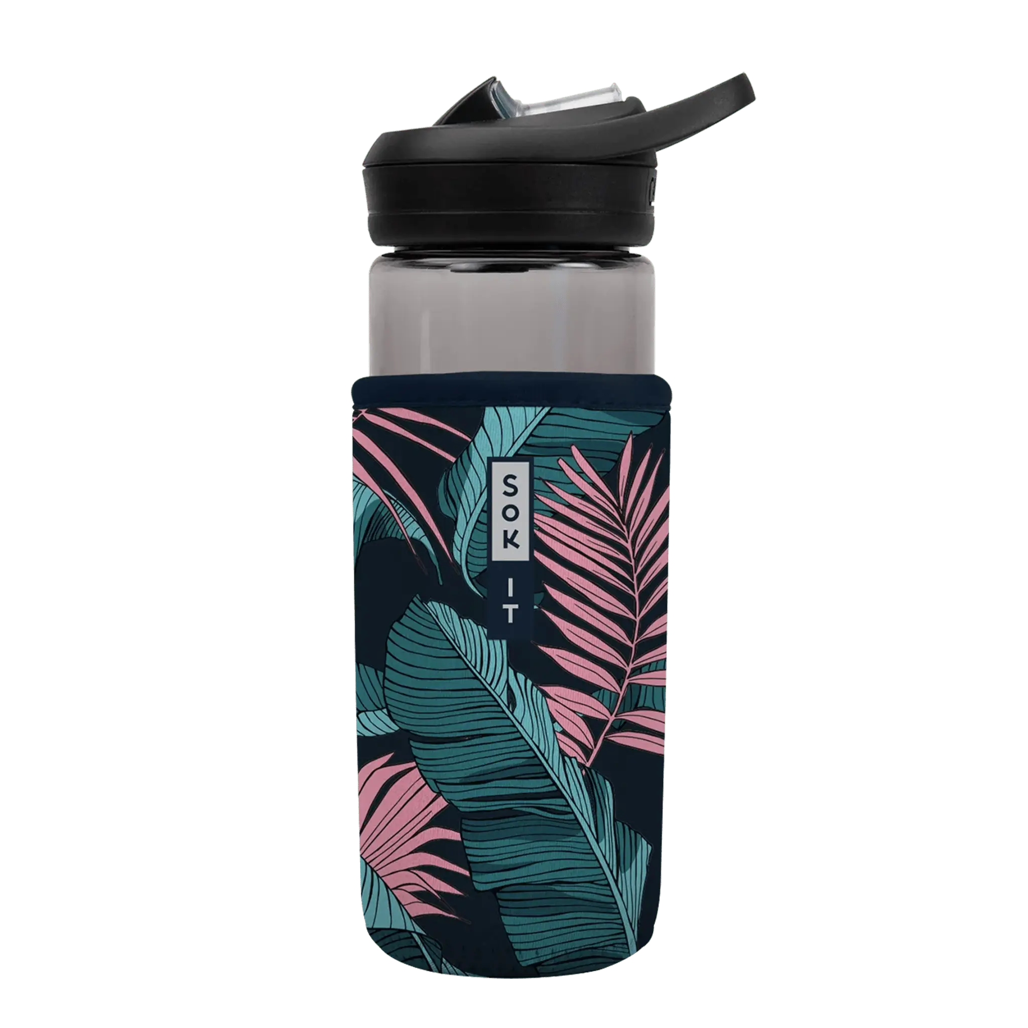 Sok-It BotlSok for CamelBak Style Bottles - Midnight Tropics 16oz 6.58 BotlSok-Tropical