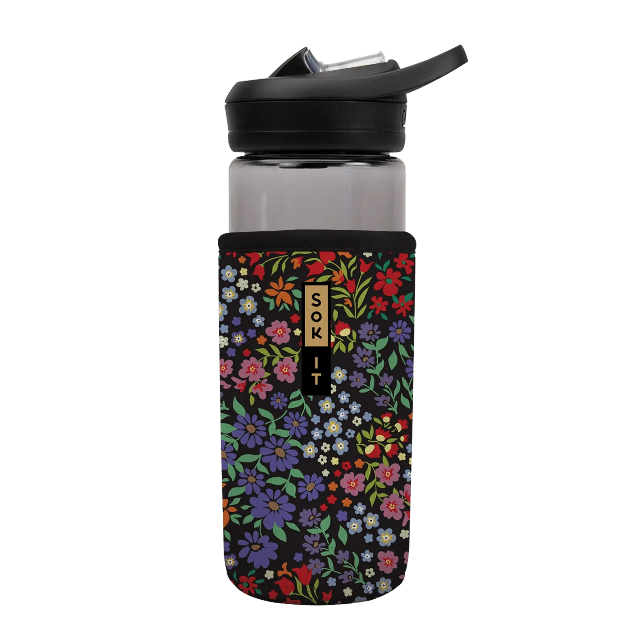 Sok-It BotlSok for CamelBak Style Bottles - Picnic Basket 16oz-Bottle 7.78 BotlSok-FW Floral