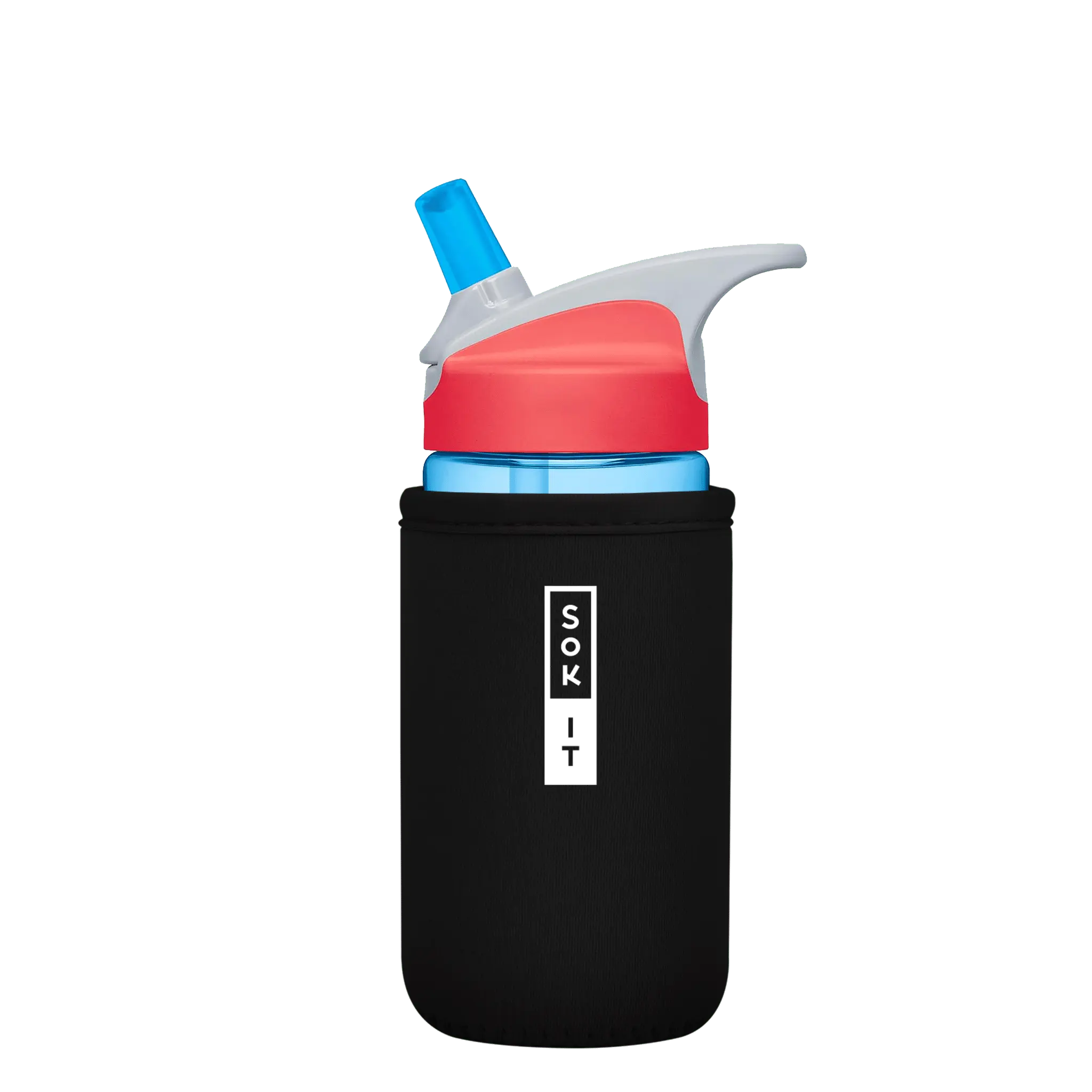 Sok-It BotlSok for Camelbak Style Bottles - Black 12oz 9.99 BotlSok-Classic Solid