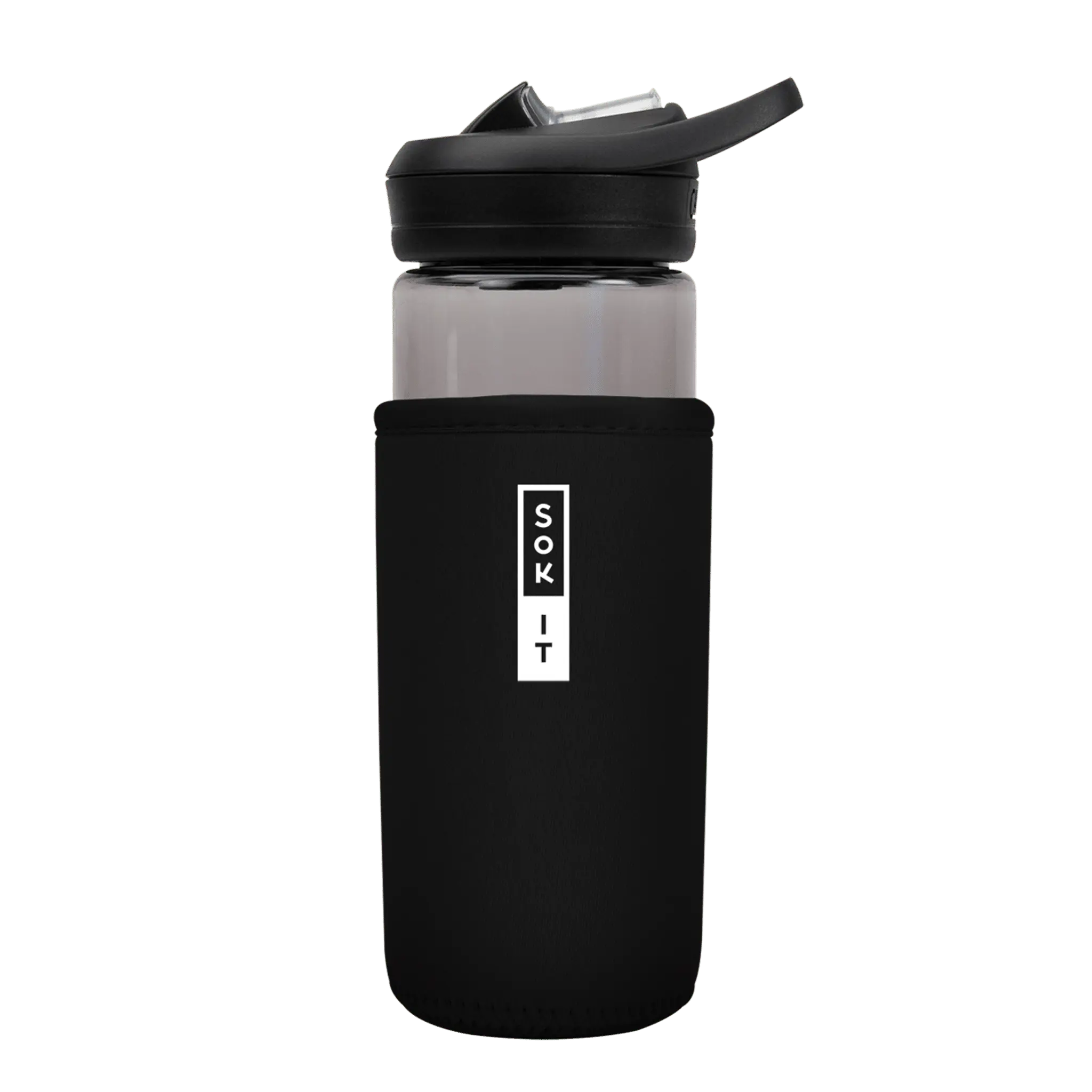 Sok-It BotlSok for Camelbak Style Bottles - Black 16oz 11.99 BotlSok-Classic Solid