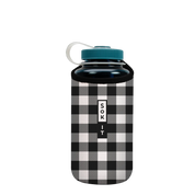 Sok-It BotlSok for Nalgene Style Bottle - B&W Buffalo Check   BotlSok-Winter Holiday