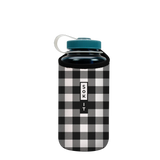 BotlSok for Nalgene Style Bottle - B&W Buffalo Check