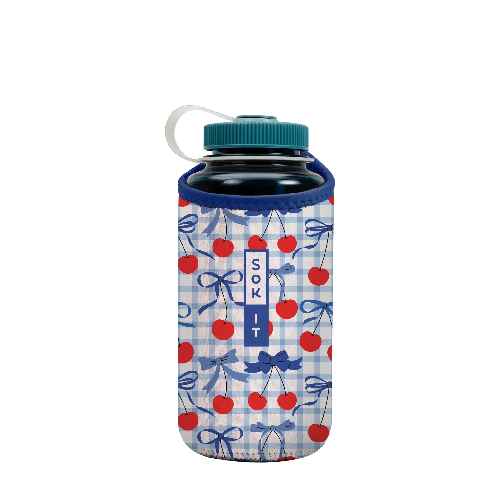 Sok-It BotlSok for Nalgene Style Bottle - Cherry Picked   BotlSok-Evergreen