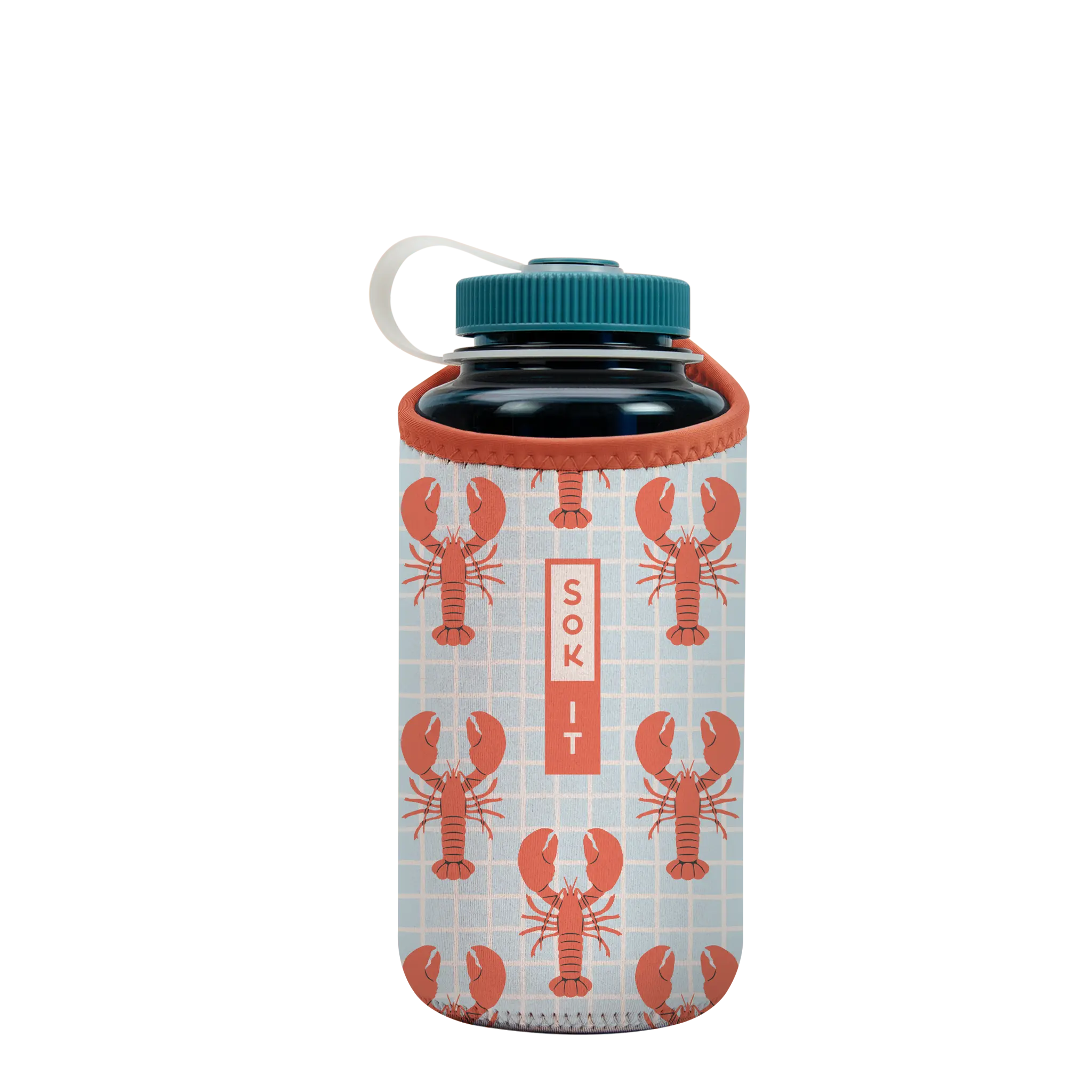 Sok-It BotlSok for Nalgene Style Bottle - Claw & Order   BotlSok-Summer Holiday