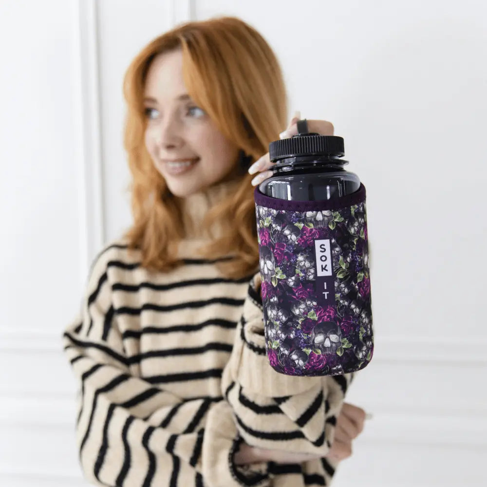 Sok-It BotlSok for Nalgene Style Bottles - After Dark   BotlSok-Halloween Holiday