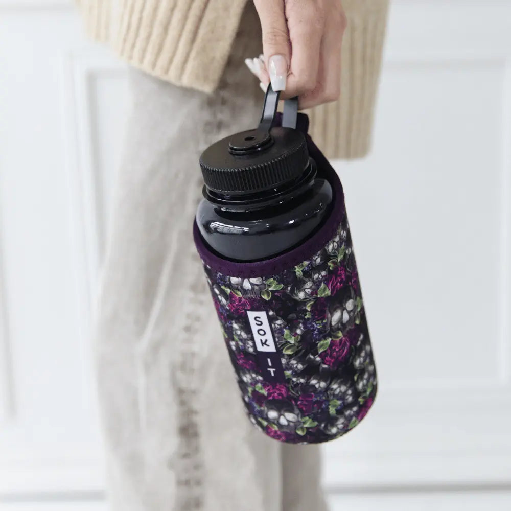 Sok-It BotlSok for Nalgene Style Bottles - After Dark   BotlSok-Halloween Holiday