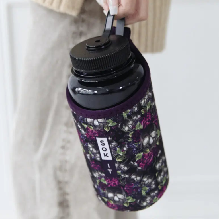 Sok-It BotlSok for Nalgene Style Bottles - After Dark   BotlSok-Halloween Holiday