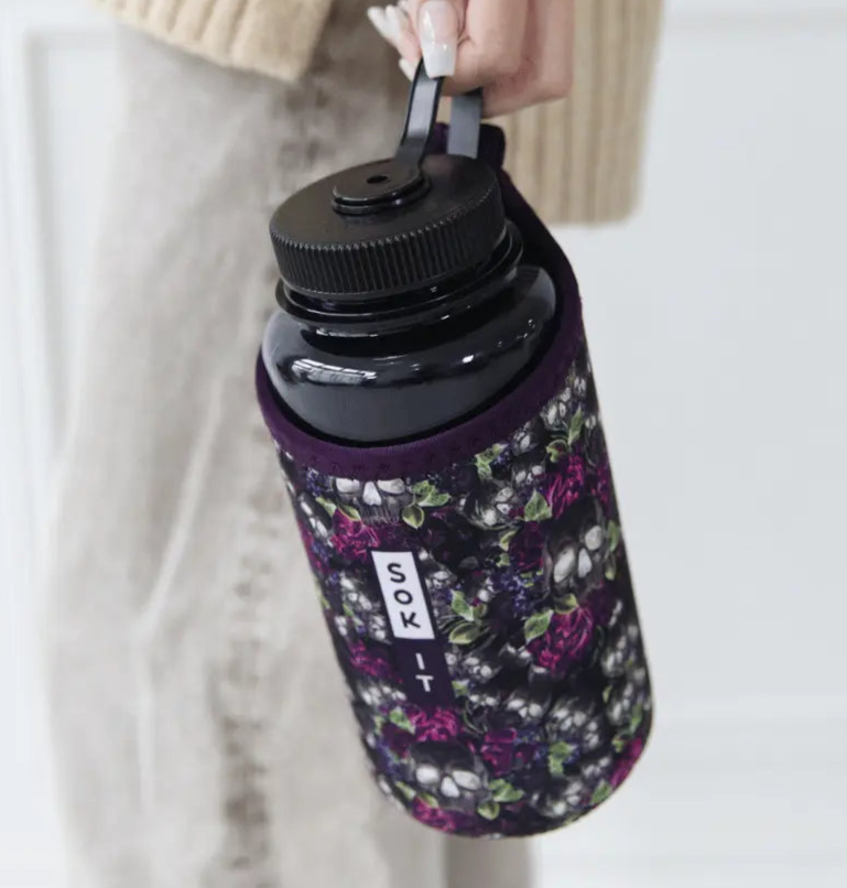 Sok-It BotlSok for Nalgene Style Bottles - After Dark   BotlSok-Halloween Holiday