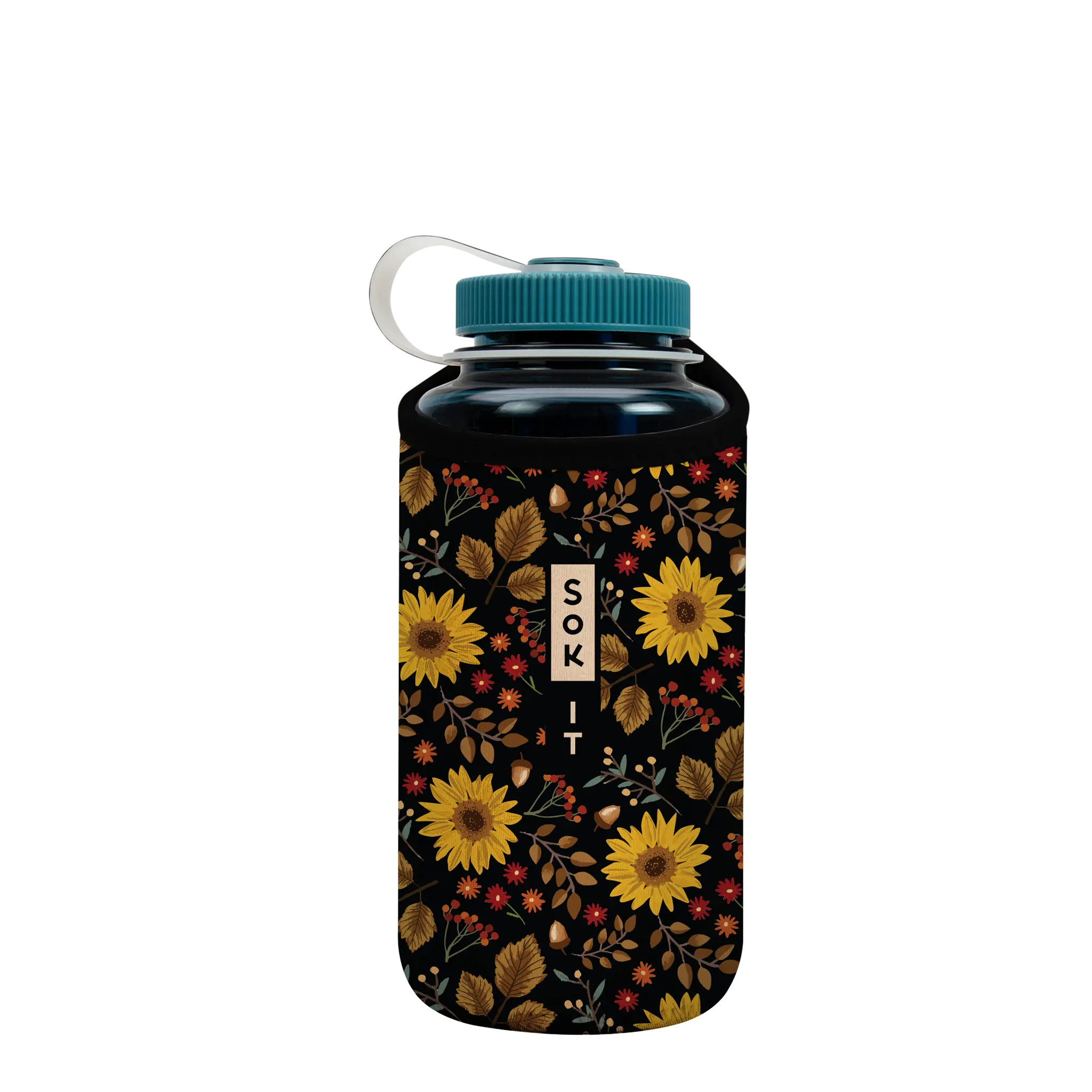 Sok-It BotlSok for Nalgene Style Bottles - Autumn Glow   BotlSok-Fall Holiday