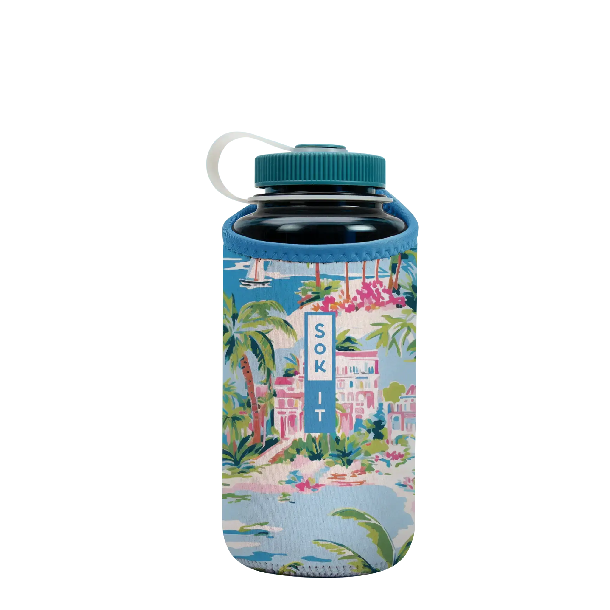 BotlSok for Nalgene Style Bottles - Beachside Bliss