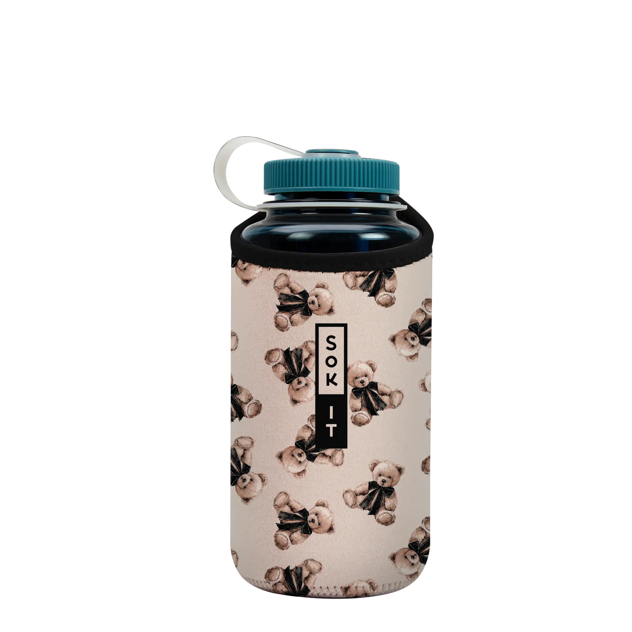 Sok-It BotlSok for Nalgene Style Bottles - Beau Bear  