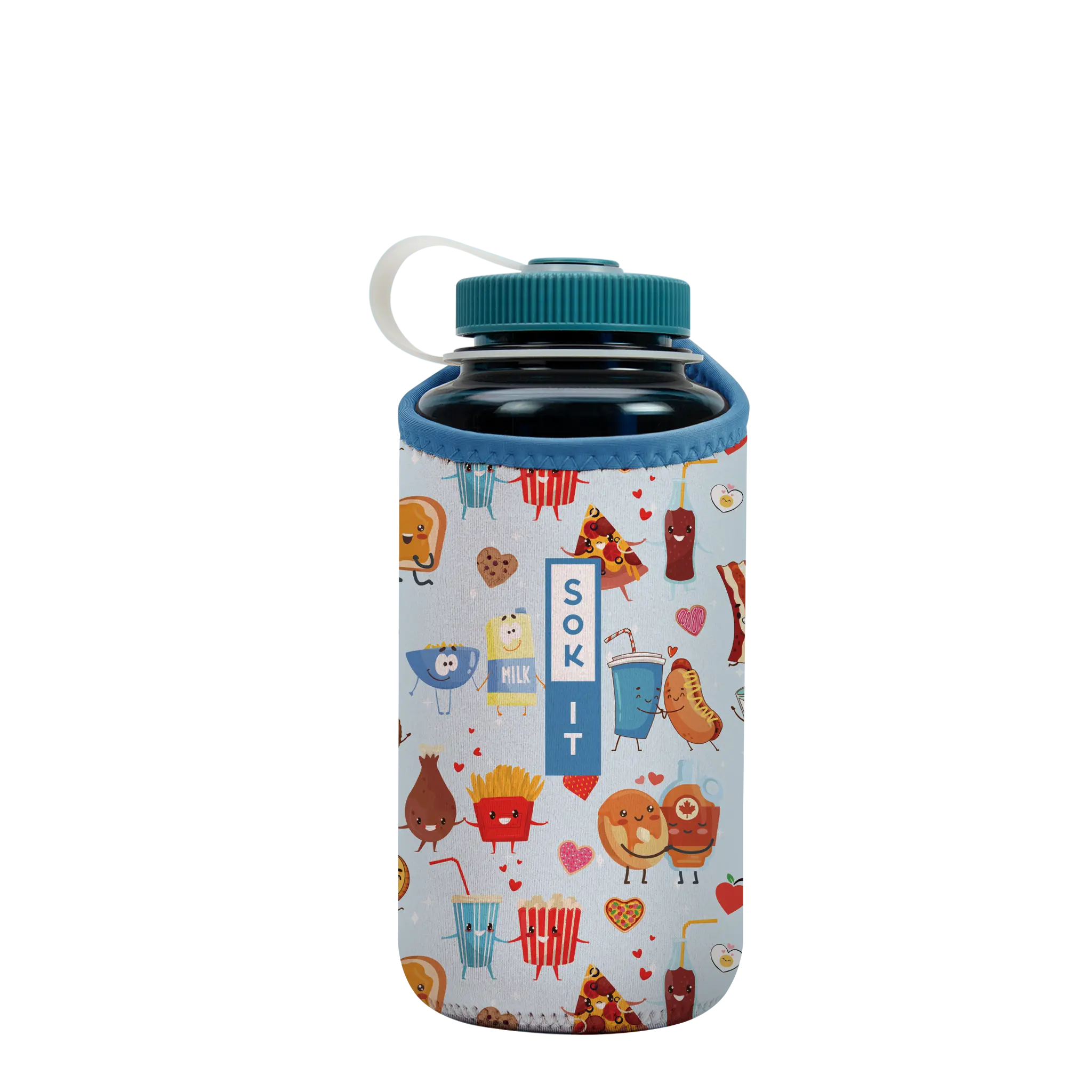Sok-It BotlSok for Nalgene Style Bottles - Bestie Bites   BotlSok-Evergreen