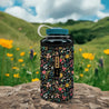 Sok-It BotlSok for Nalgene Style Bottles - Black English Garden Picnic   BotlSok-FW Floral